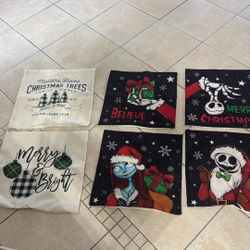 Nightmare on Christmas decorations