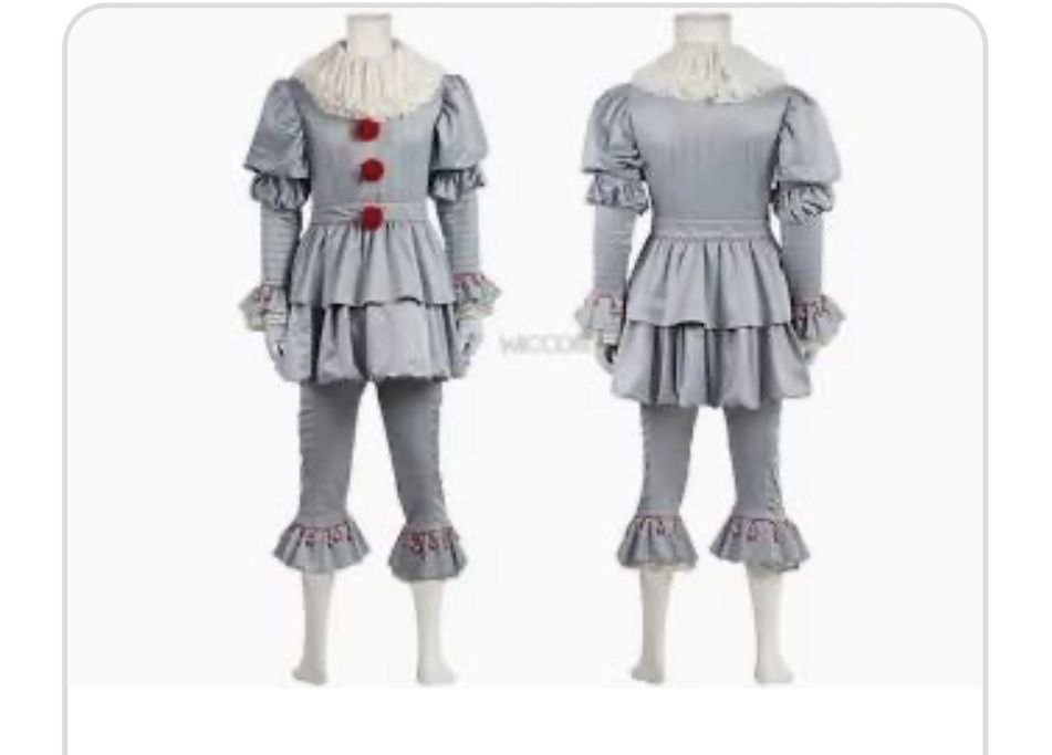 Halloween Adult PennyWise “ L / XL