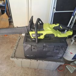 Ryobi 18 Battery Oprated Chain Saw