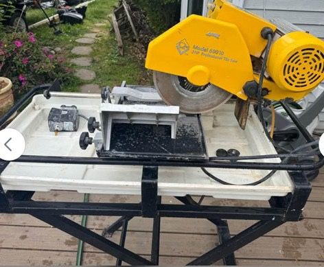 Professional Wet Tile Saw Bundle
