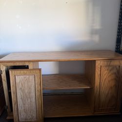 Solid Oak Cabinet