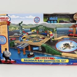 BRENDAM BAY SHIPPING CO - Thomas & Friends Wooden Railway Set (New Sealed)
