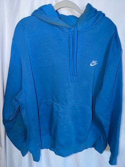 Men’s Nike Hoodie, Bright Blue, Size XXL
