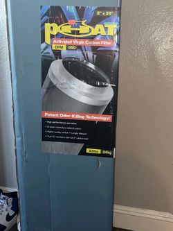 NEW PHAT Filter 8” x 39” 950 CFM Carbon Filter – Unopened