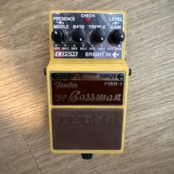 Boss FBM-1 Fender '59 Bassman Guitar Pedal