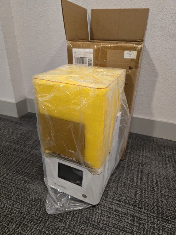 3D Resin Printer - 6.68“4k+ UV LCD NOVA3D BENE6