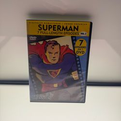 Superman Cartoon Classics: 7 Full-Length Episodes - Vol. 1 (DVD)
