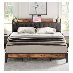 King Size Bed Frame + Mattress