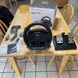 Gaming Steering Wheel Xbox PlayStation PC or Switch