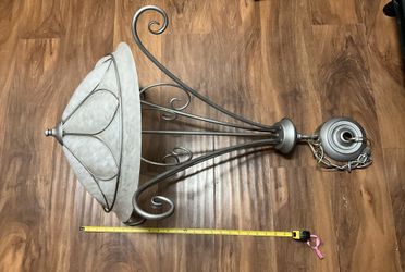 Nickel Brushed Bowl Pendant Light Fixture