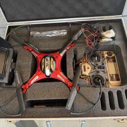 JJRC Quadcopter Drone Model# H8D F-Series 2.4 GHz with Hard Case 