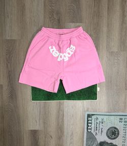 PINK SPIDER SHORTS