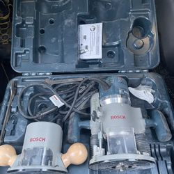 Bosh Router And Plunger Kit