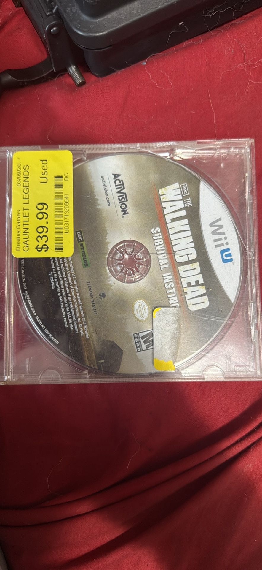 Walking Dead Survival Instinct Wii U