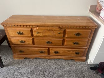 Wood dresser