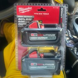 2 Pack M18 RedLithium XC6.0