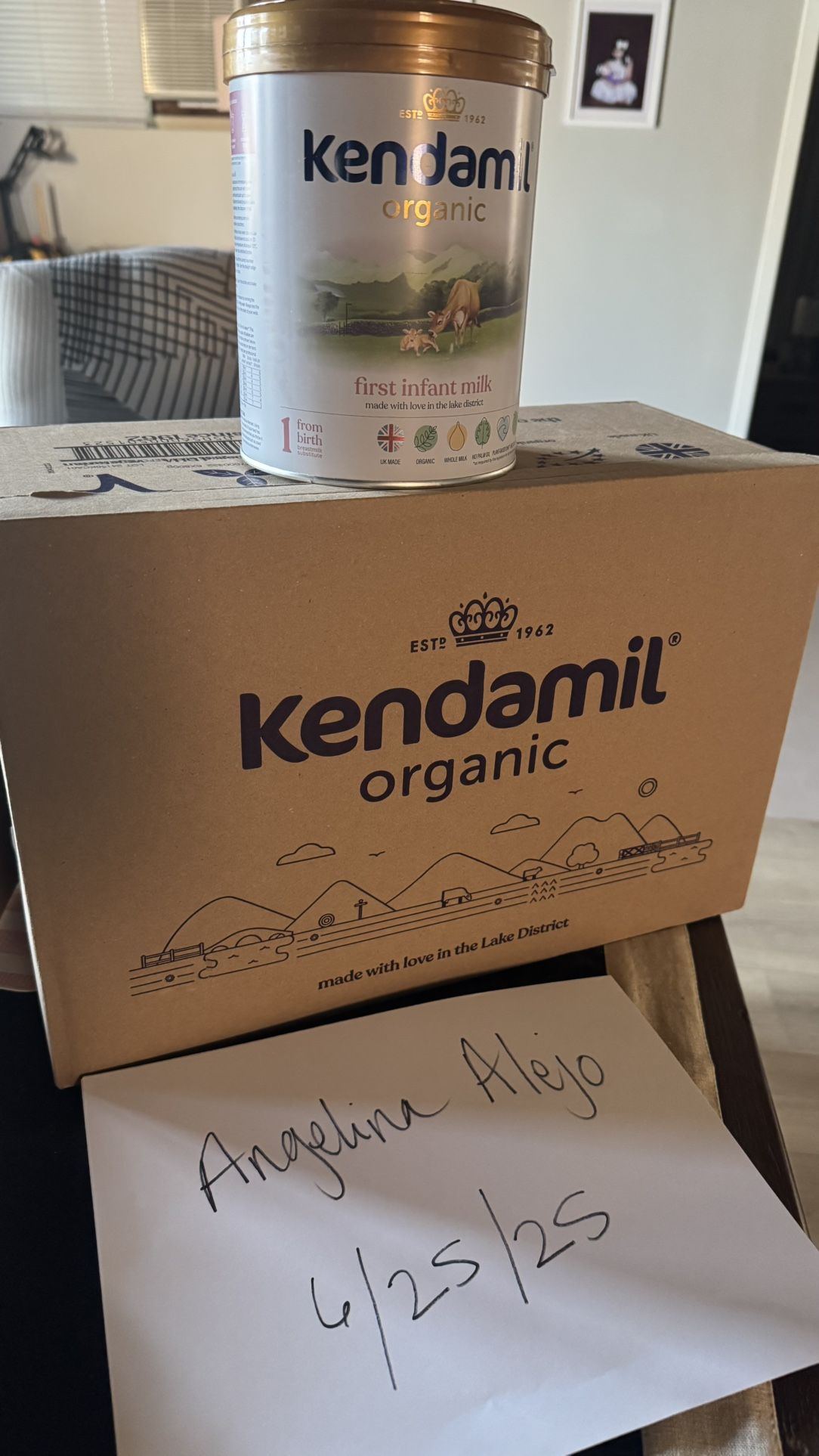 Kendamil Organic UK Version 6 Pack