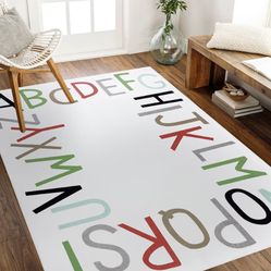 Alphabet Carpet - 70in x 47in