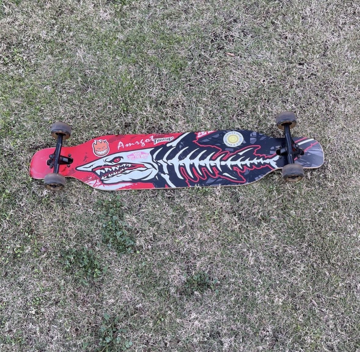 SKATING LONG BOARD!!!