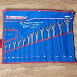 Westward 17pc. Metric Combo Wrench