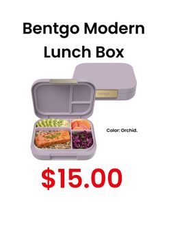 Bentgo Modern Adult Lunch Box - great for meal prep! Keeps food hot or cold