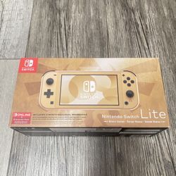 Nintendo Switch Lite Hyrule Edition Zelda Gold - Brand New, Sealed