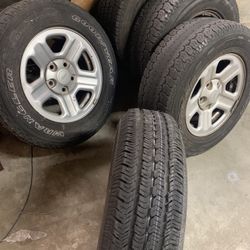 Tires and rims