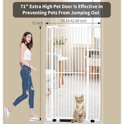 Tall Gate For Kids And Pets