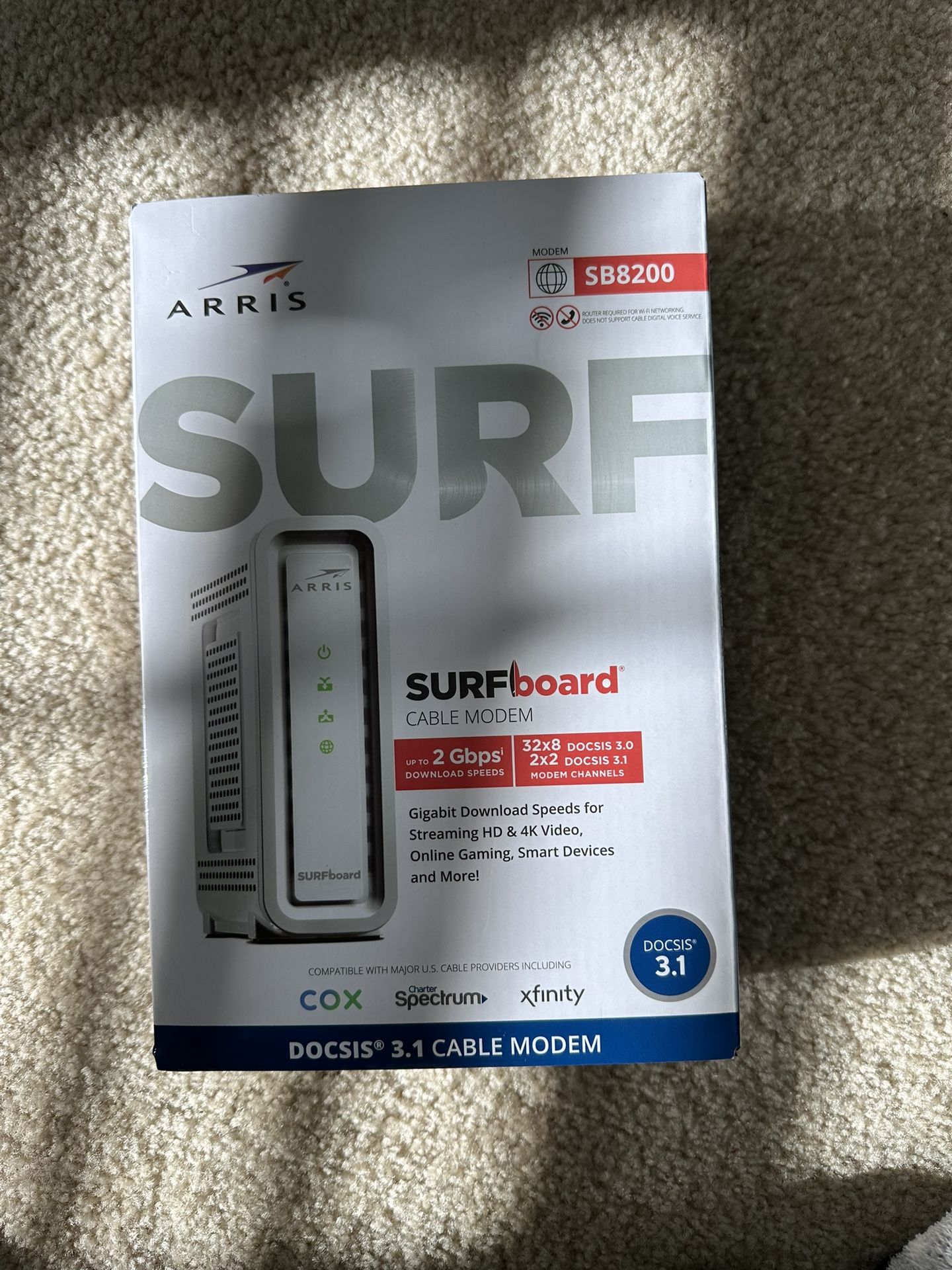 ARRIS Surfboard DOCSIS 3.1 Cable Modem