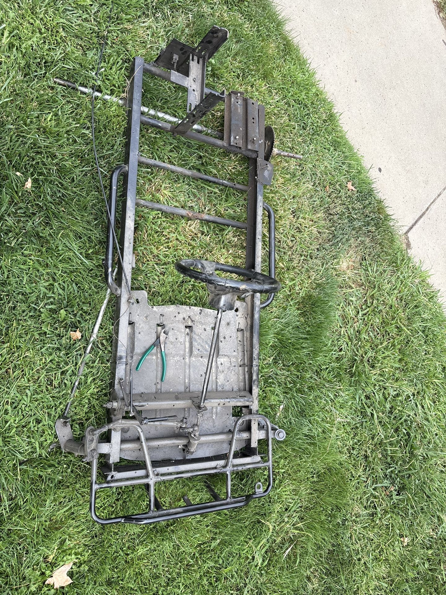 Go cart frame