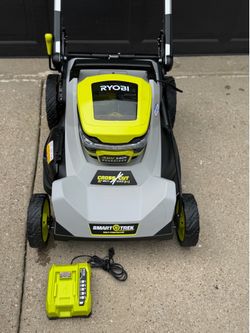21"RYOBI 40V BATTERY SELF PROPELLED LAWN MOWER