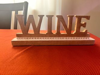 Wine sign decor