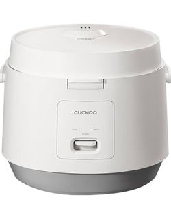 CUCKOO Rice Cooker and Warmer, 20-Cup Cooked, White, CR-1095