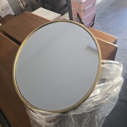 Heavy Brass mirror