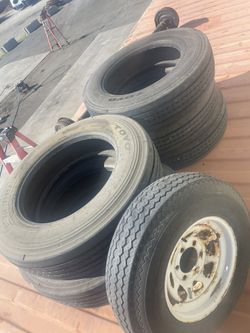 Toyo M154  245-76R22.5 X6 Semi New