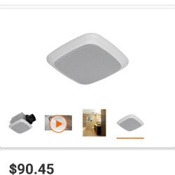 Homewerks Worldwide 70 CFM Bathroom Exhaust Fan with Bluetooth Speaker