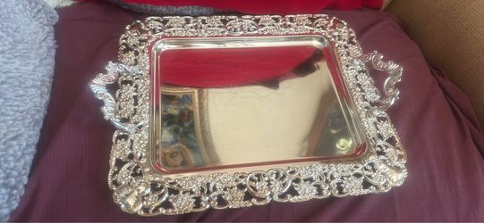 Silver plate try
