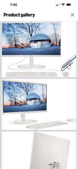 HP 21.5” FHD ALL IN ONE DESKTOP