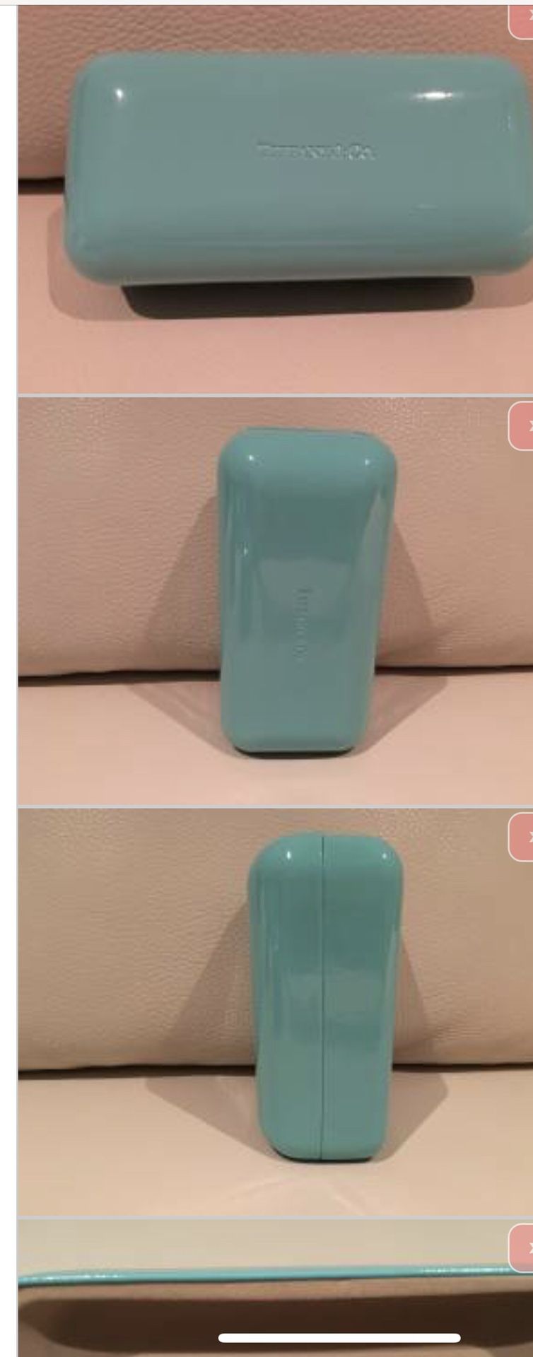 Tiffany sunglasses cases boxes never used