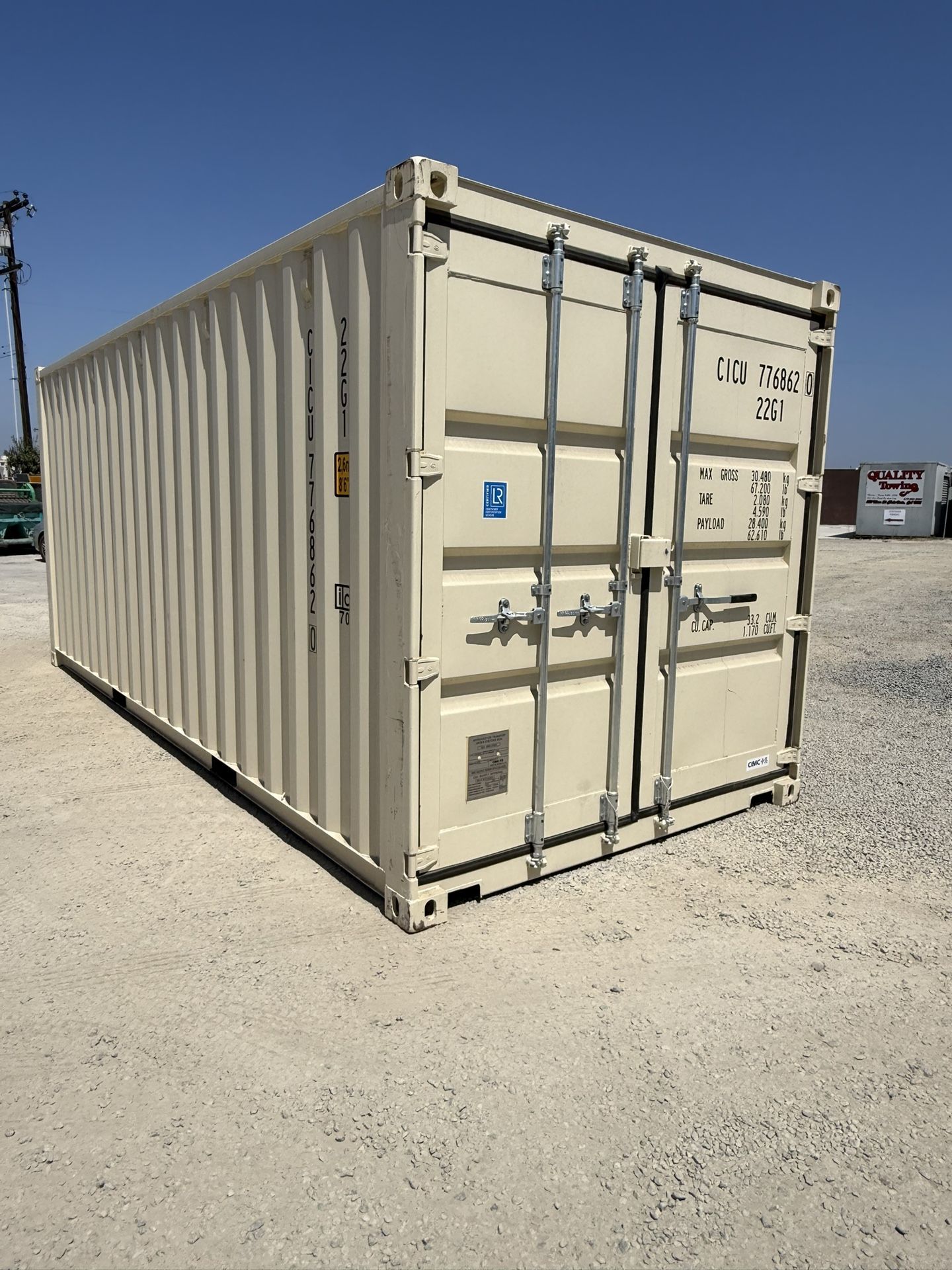 New 20' Shipping Container
