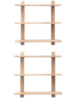 3 Tier Floating Shelves 2 pack