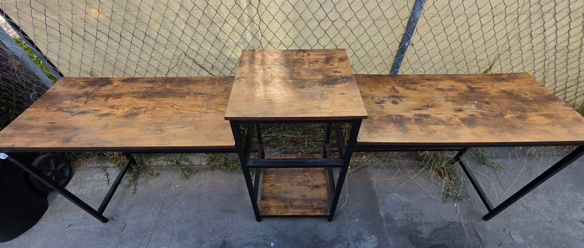 Double computer Desk