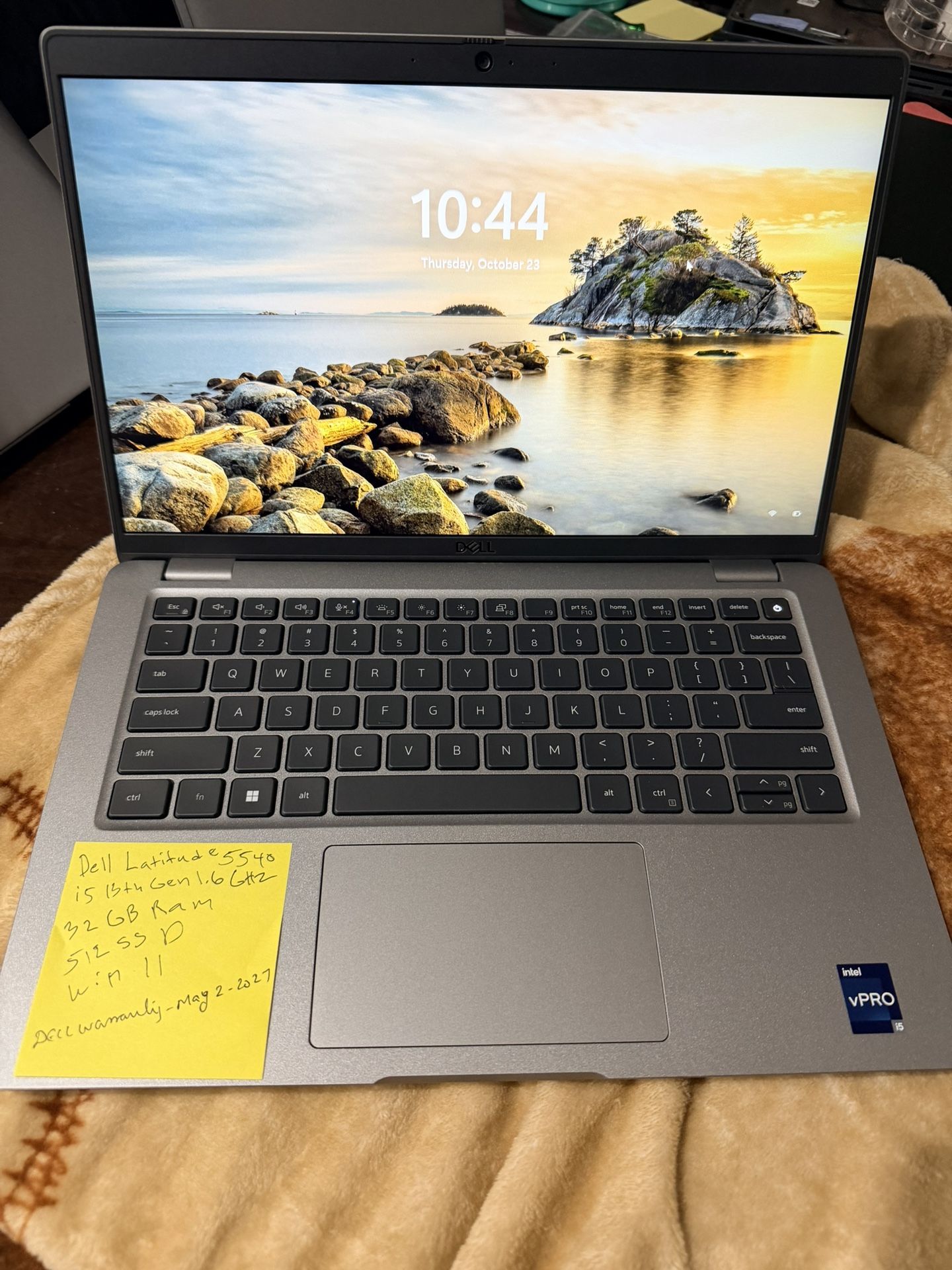 Dell Latitude 5440 14" FHD i5-1345U 32GB DDR4 RAM 512GB NVME SSD   Has Fresh Windows 11 Pro .   Dell Warranty till 2nd May  2027   In Excellent Condit