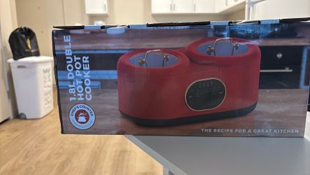 Double hot pot cooker