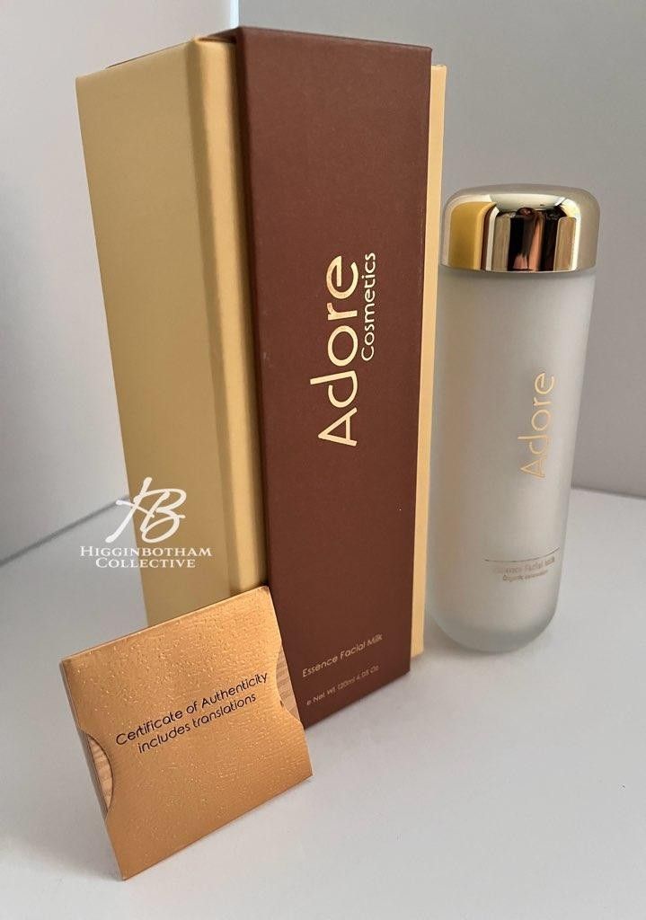 Brand New Adore Cosmetics Essence Facial Milk w/ CoA Certified Organic