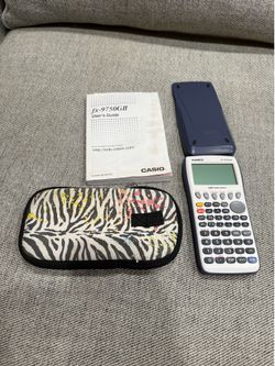 Casio Graphing Calculator with Carrying Case