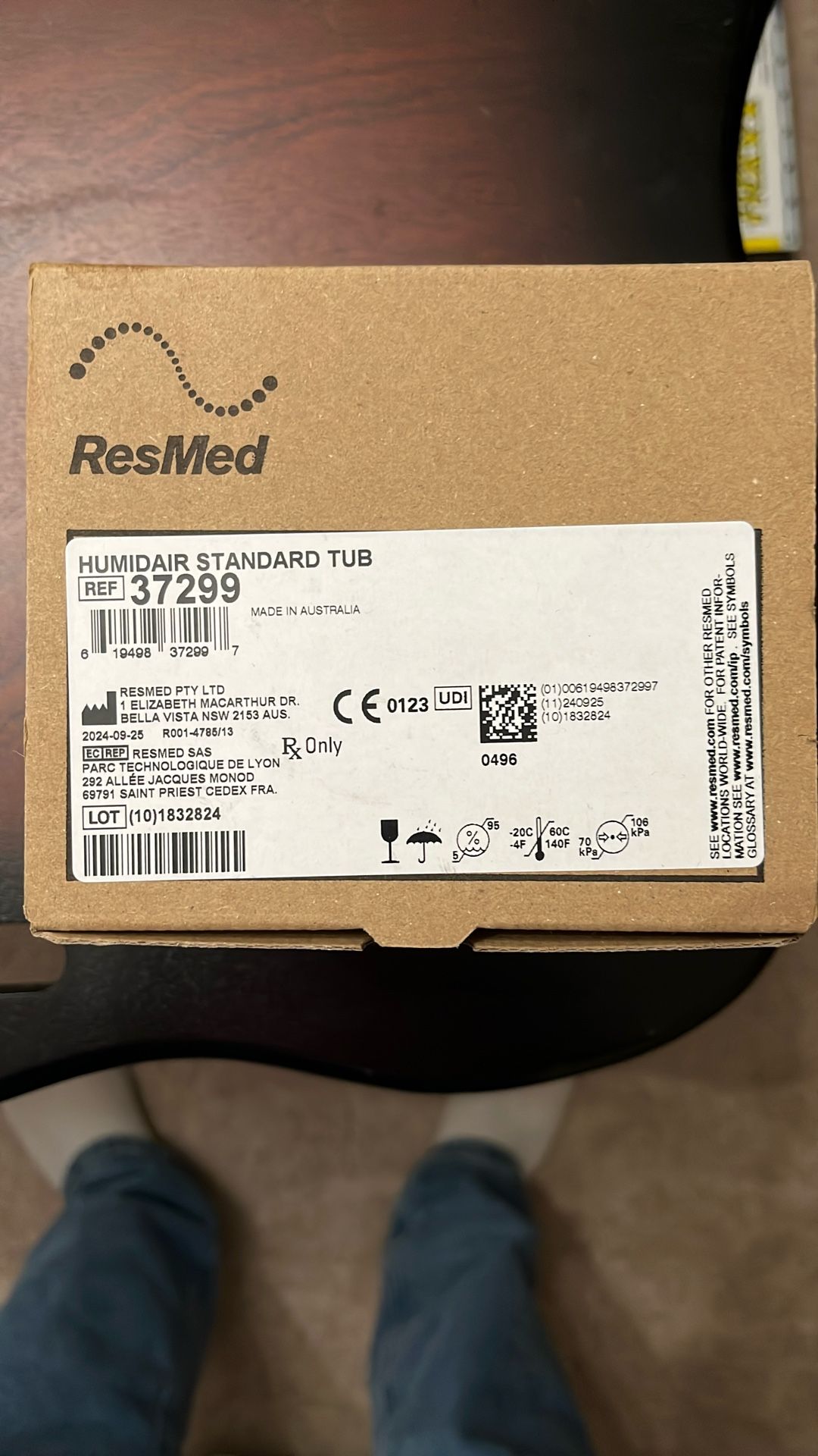 Resmed Humid air Tub