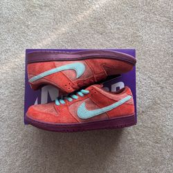 ✅SB Dunk Low Mystic Red Rosewood Size 10 Lace Swapped