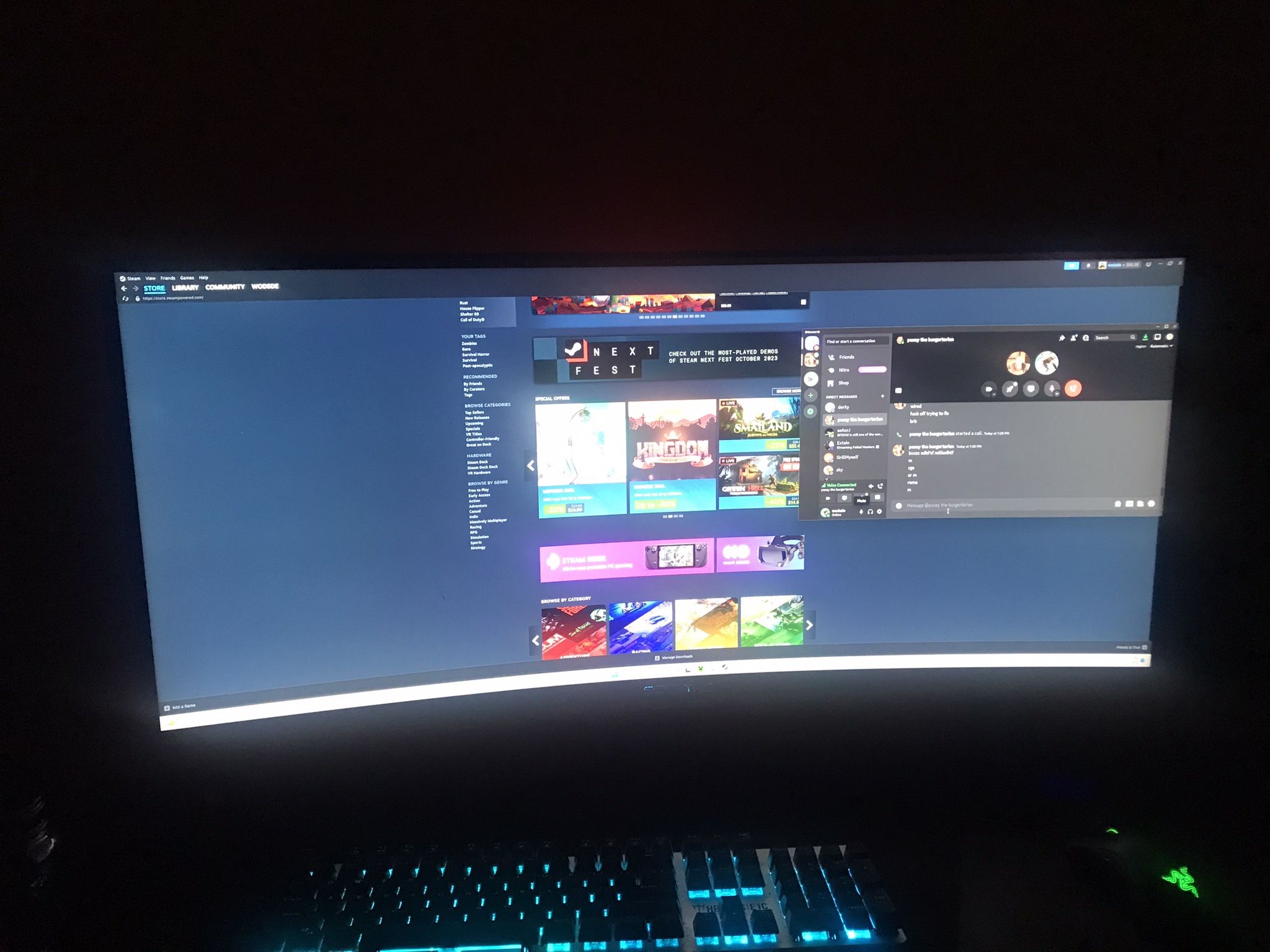 sceptre c35 ultrawide monitor Used