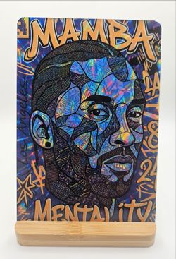 Custom Kobe Bryant Metal Art Card